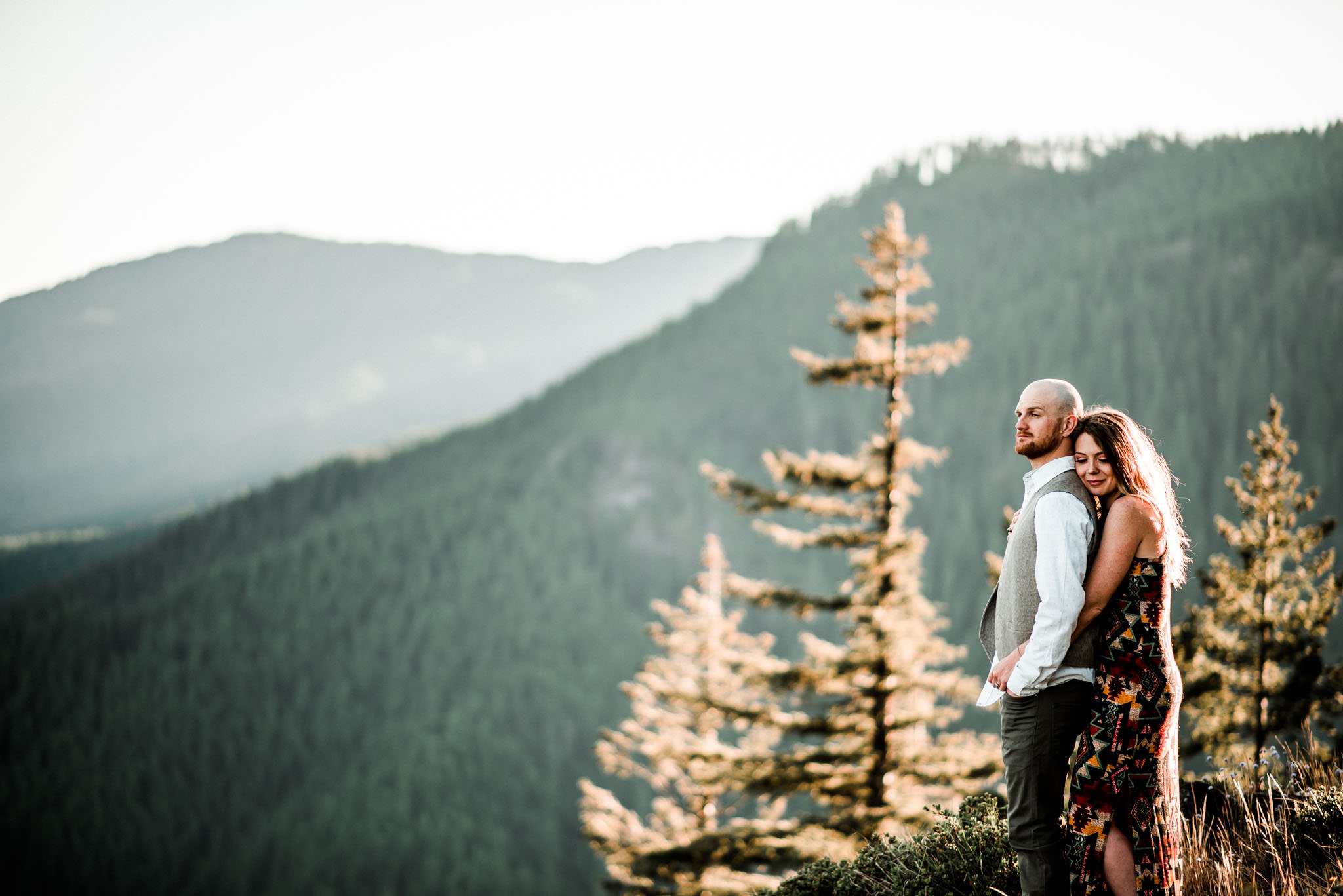 Detroit Lake Engagement Detroit Lake Oregon Dionne Kraus