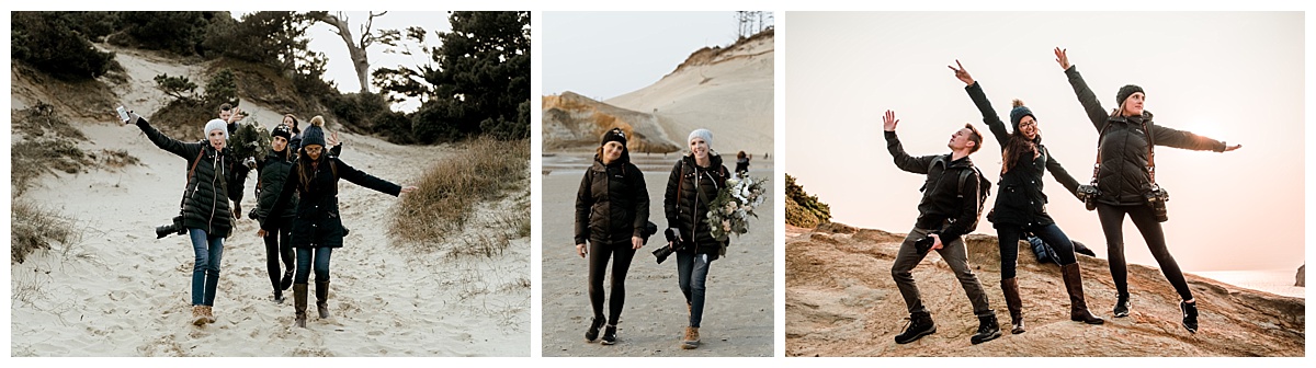 oregon coast engagement photographers