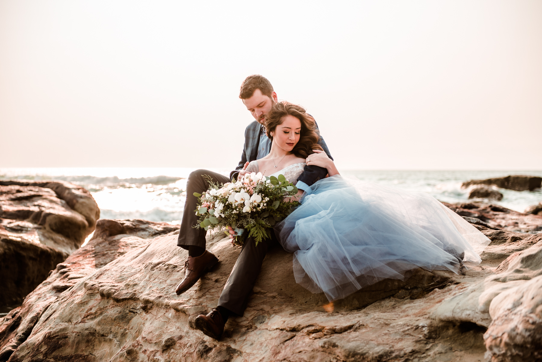 PNW Oregon coast wedding engagement photographer