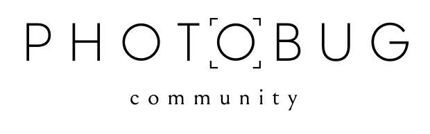 Badge for being published on PhotoBug community for photographers