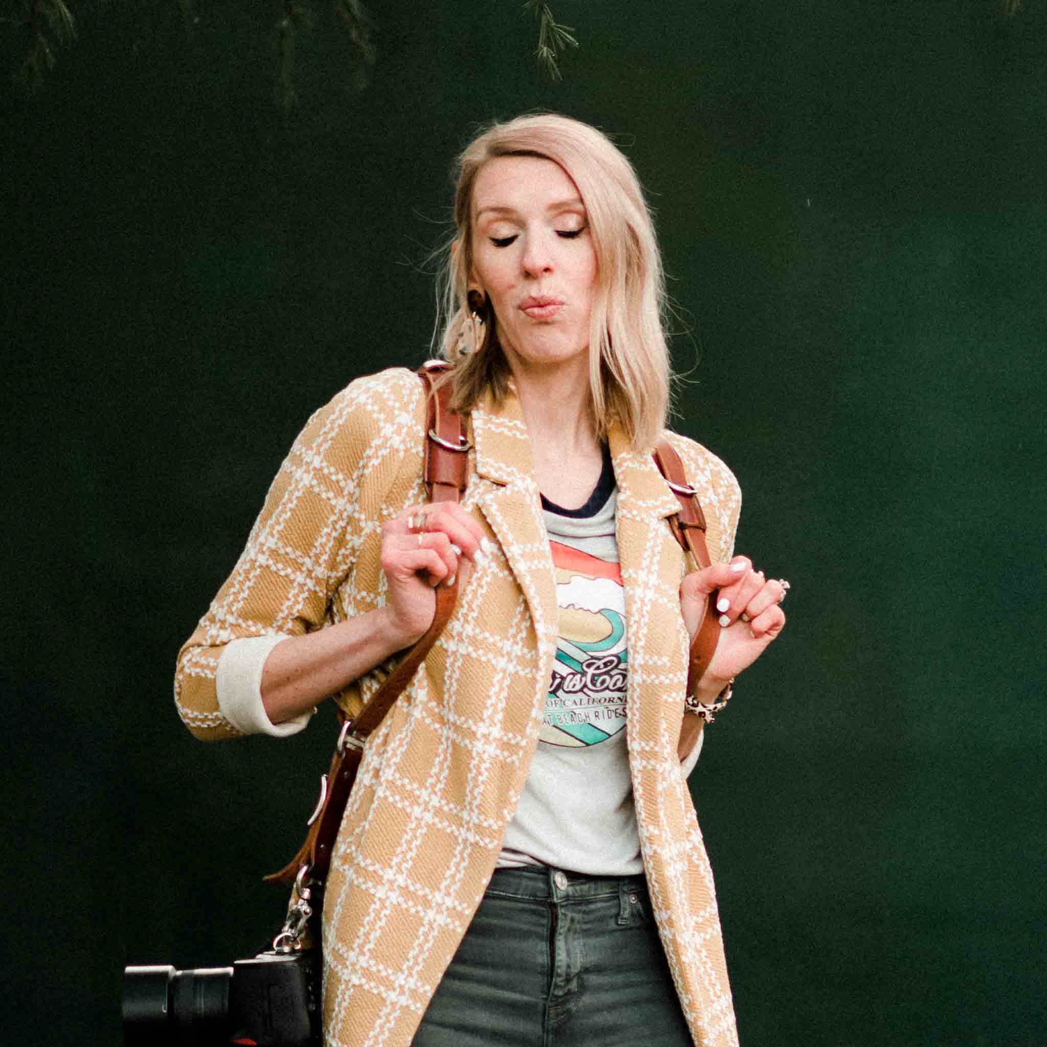portrait of Oregon's premier forest elopement photographer
